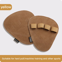 Leather Weight Lifting Training Gloves Palm Protection Women Men Fitness Sports Gymnastics Grips Pull Ups Weightlifting Workout