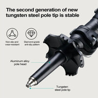 Kids Trekking Stick Lightweight Telescopic Kids Walking Stick EVA Grips Adjustable Aluminum Alloy Hiking Sticks for Boys Girls