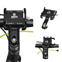 Bike Phone Mount Bicycle Phone Clip Anti-Shake Bike Phone Holder Clamp Adjustable Bicycle Mobile Phone Support for MTB Road Bike