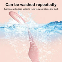 Figure 8 Yoga Resistance Band 35 LB Soft Silicone Exercise Band Quick Rebound Fitness Resistance Band Gym Stretching Pilates