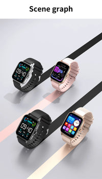 EIGIIS 2025 Smart Watch for Men Women Fitness Tracker with Heart Rate Sleep Monitor Activity Tracker 1.69" HD Waterproof Watch