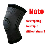 1PC Sports Knee pad Men Pressurized Elastic Knee Pad Support Fitness Gear Basketball Volleyball Brace Tennis Cycling Protector