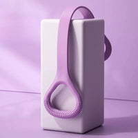 Silicone yoga resistance band - elastic fitness stretching rope, used for back, waist, arm exercises - suitable for exercise