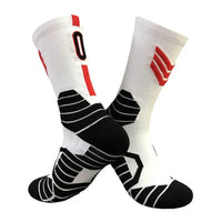 Professional Star Basketball Socks Elite Thick Sports Socks Adults Kids Non-slip Breathable Durable Towel Bottom Sports Socks