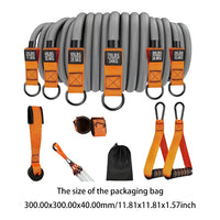 Resistance Bands Exercise Bands Heavy Duty Workout Bands with Handles Weight Bands Multi-Function for Yoga Home Workouts