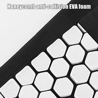 2PCS Soccer Shins Guards Pads, Shin Defender - Calf Compression Sleeve with Honeycomb Pads, Protective Soccer Shins Pads Gear