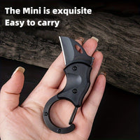 Keychain Folding Knife Mini High-Hardness Multi-Tool Camping & EDC Survival Gift