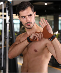 WOSWEIR-Gym Gloves for Horizontal Bar Weight Lifting Fitness Bodybuilding Training Sports Crossfit  Workout Palm Protector