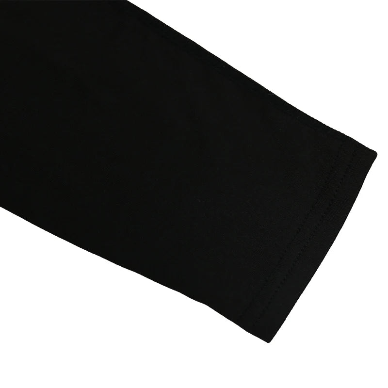 Y2K Men's Turtleneck Compression Shirt Quick Gym Fitness Dry Rash Guard Hight Neck Muscle Athletic Bodybuilding Shirts Summer