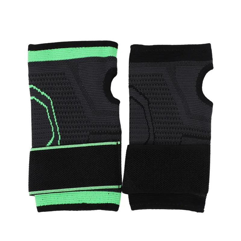 Gym Fitness Gloves Wrist Support Sports Wristband Therapy Protector Fingerless Safety Body Building Entertainment 1Piece