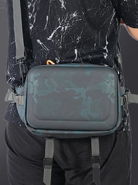 Fishing Bag Waterproof Fishing Fanny Pack with Adjustable Belt Fishing Shoulder Bag for Outdoor Hiking Fishing