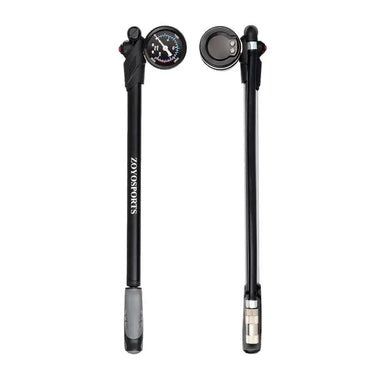 Bike Air Fork Pump 300psi High-Pressure MTB Bike Rear Air Pump Universal Bicycle Pump With Gauge And Air Bleed Button Mountain