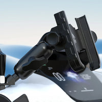 Aluminum Alloy Motorcycle Phone Mount Anti-Shake Motorcycle Cellphone Holder Navigation Bracket for Motorcycle