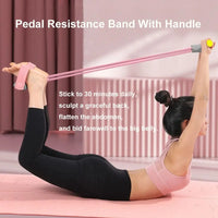 Foot Resistance Bands Set 25x20cm, Pulling Bands for Leg Arm Chest Workout, Home Gym Exercise Equipment