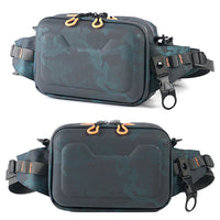 Fishing Bag Waterproof Fishing Fanny Pack with Adjustable Belt Fishing Shoulder Bag for Outdoor Hiking Fishing