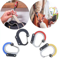 Multi Functional Aluminum Carabiner Mountaineering Buckle Quick Buckle for Outdoor Climbing Camping