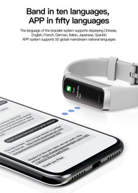 Amoled Smart Watch Smartwatch Band Women Men Heart Rate Blood Oxygen Waterproof Connected Smart Bracelet Sport Fitness Tracker