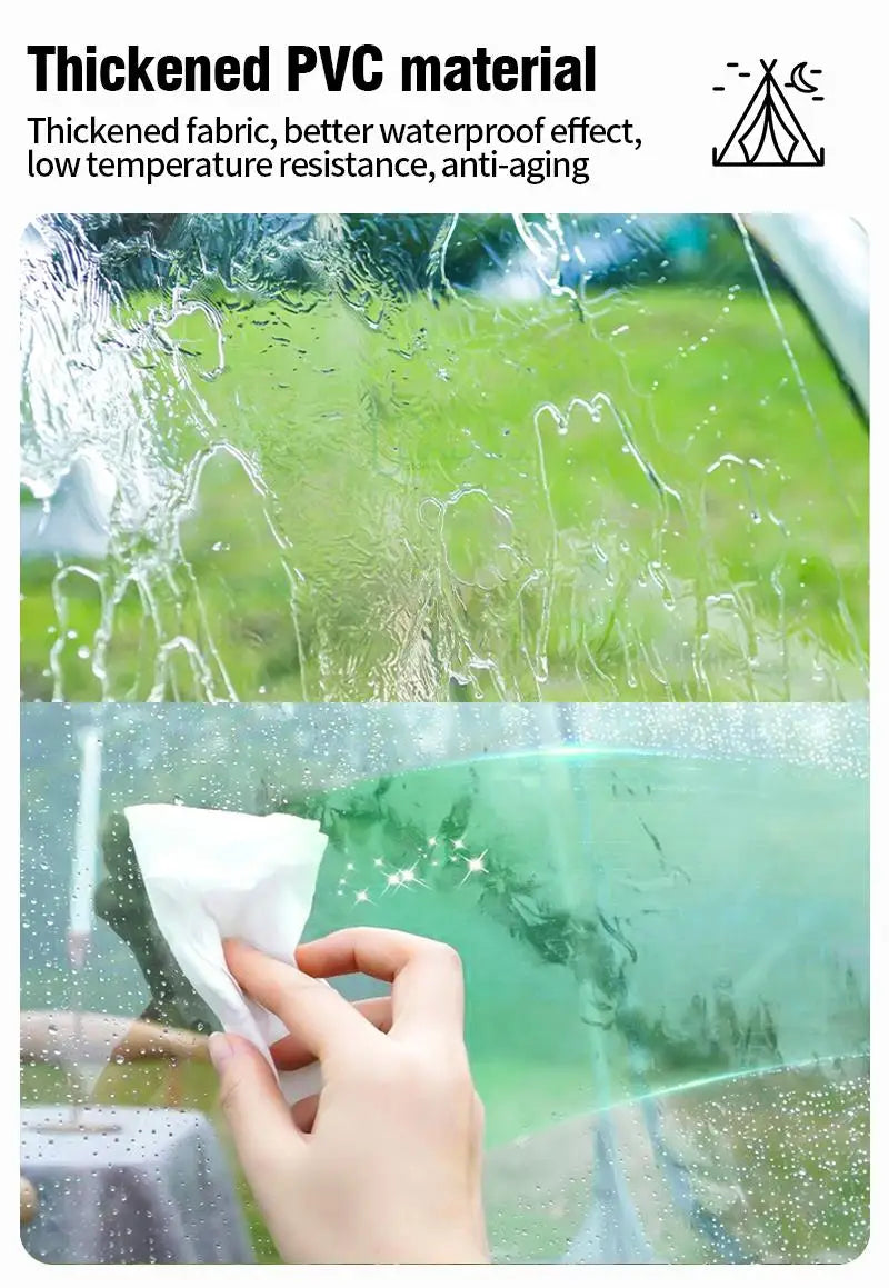 Portable Folding Transparent Outdoor Tent Starry Sky Bubble House Waterproof Winter Sunshine Windproof Camping Shade