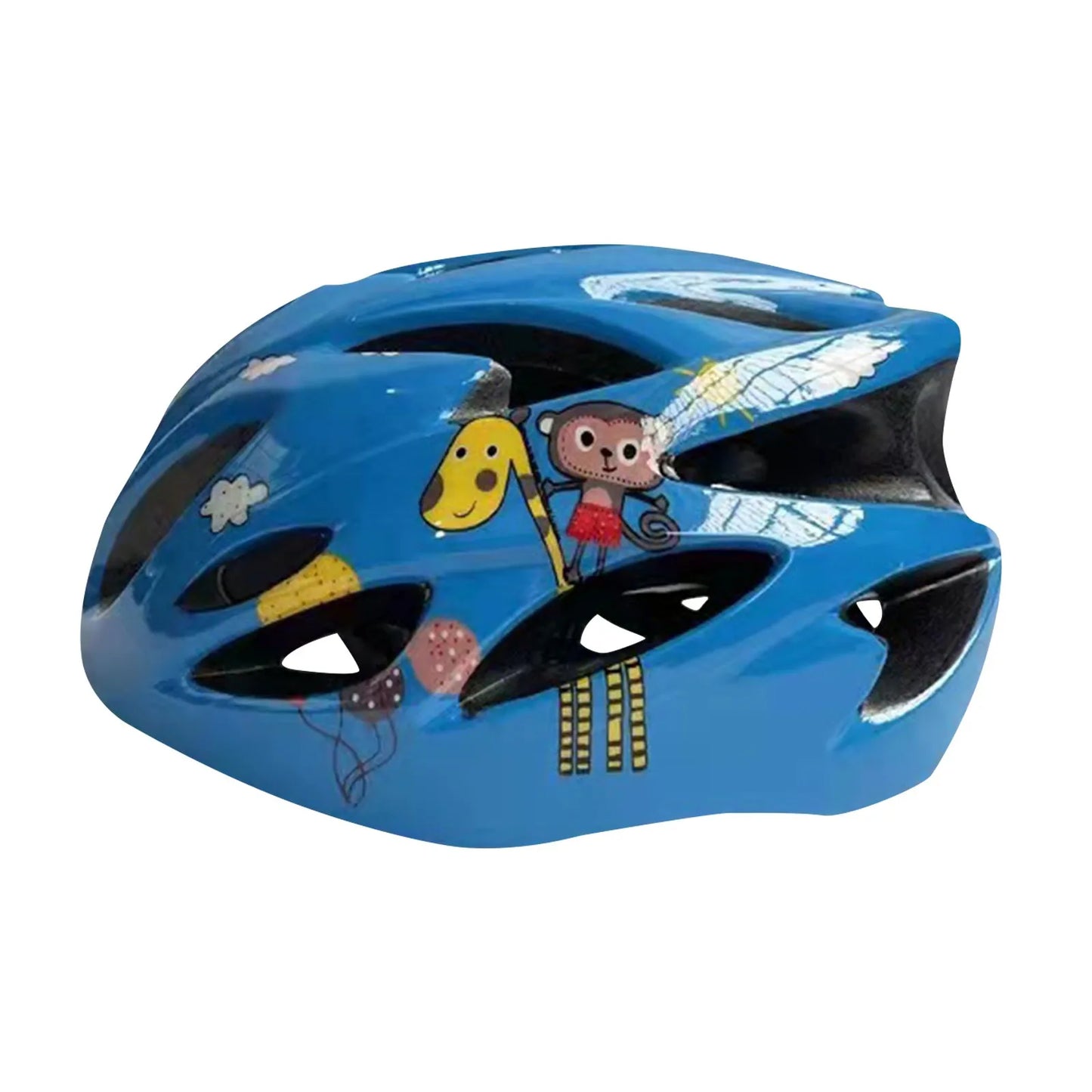 Bicycle Sport Protective Gear Set Breathable Kids Skateboard Scooter Helmet Set 48-55cm for Skateboard/Bike/Skating/Cycling