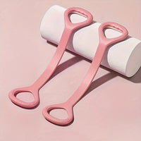 Silicone yoga resistance band - elastic fitness stretching rope, used for back, waist, arm exercises - suitable for exercise