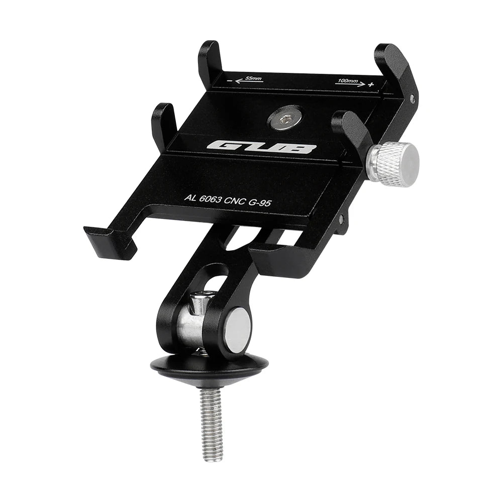 GUB Handlebar Mobilephone Support Aluminum Alloy Bicycle Stem Mount Bracket Adjustable Centered Installation Cycling Equipment