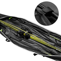 172cm Ski Travel Bag Adjustable Ski and Snowboard Equipment Travel Bag  Handle Waterproof Accessories for Road Trips