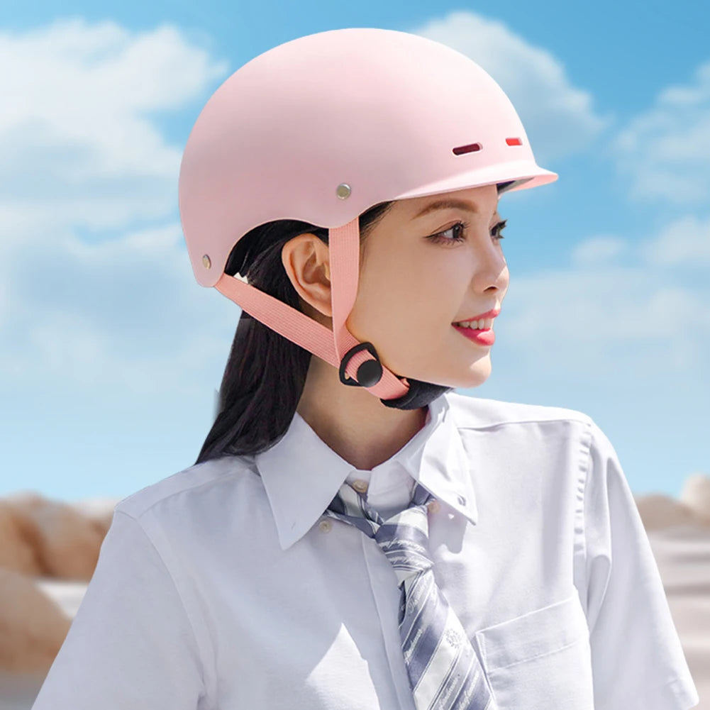 Riding Safety Head Protection Shockproof Electric Scooter Cycle Helmet Four Seasons E-Bike Motorcycle Bike Helmet for Men Women