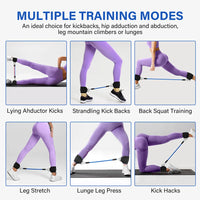 TPE Resistance Bands Ankle Straps Fitness Set D-Ring Support Ankle Cuffs Yoga Gym Equipment Guard Leg Strength Safety Extensions