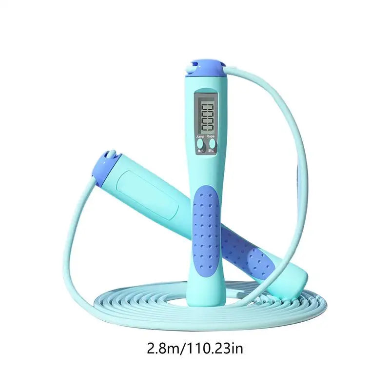 Counting Jump Rope Training Jump Rope with Counter Digital Jump Rope Skipping Long Jump Rope Digital Jump Rope Speed Rope ﻿