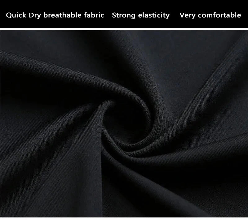 Y2K Men's Turtleneck Compression Shirt Quick Gym Fitness Dry Rash Guard Hight Neck Muscle Athletic Bodybuilding Shirts Summer