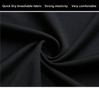 Y2K Men's Turtleneck Compression Shirt Quick Gym Fitness Dry Rash Guard Hight Neck Muscle Athletic Bodybuilding Shirts Summer