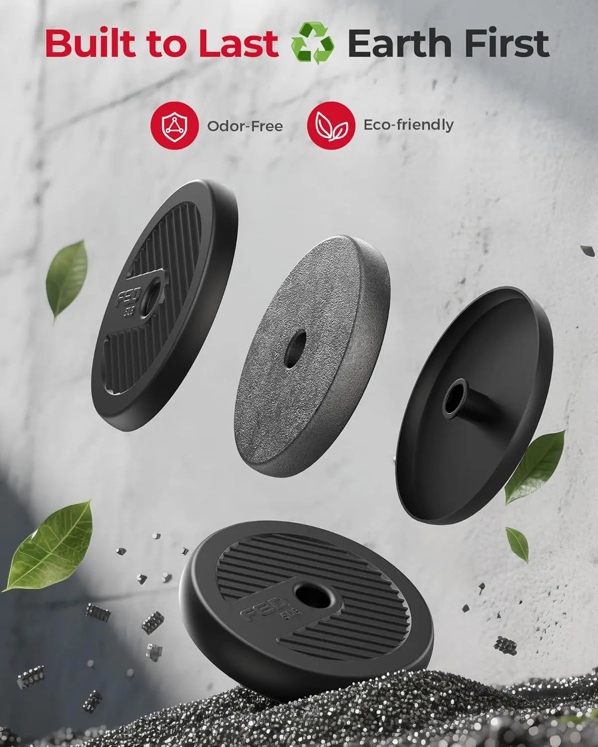 Adjustable Dumbbells Set 5-in-1: Barbell, Kettlebell, Push-up Stand, Weight Plate - 20-90lbs Home Gym Equipment for Men & Women