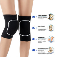 1Pair Sports Knee Pads for Men Women Kids Knees Protective,Knee Braces for Dance Yoga Volleyball Football Running Cycling Tennis