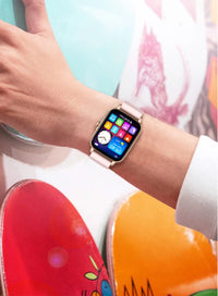 EIGIIS 2025 Smart Watch for Men Women Fitness Tracker with Heart Rate Sleep Monitor Activity Tracker 1.69" HD Waterproof Watch