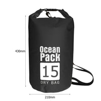 20L Inflatable Open Swimming Buoy Tow Float Dry Bag With Waist Belt For Boating Rafting Swimming Bucket Water Sport Safety Bag