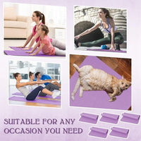 Bulk 10 Yoga Mats, 68 x 24 x 4mm, Latex-Free, Non-Slip for Kids & Adults, Ideal for Outdoor Yoga, Pilates, Exercise
