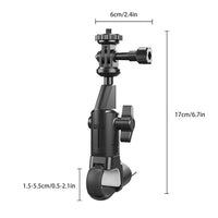 Handlebar Mount Bracket 360 Rotating Motorcycle Bike Camera Holder for Insta360 DJI Action Camera