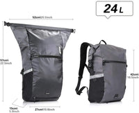 Waterproof Bike Pannier Bag 2-in-1 Saddle & Shoulder Bag for Cycling