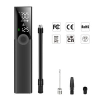 Woowind BP188 Bike Pump The Pro Electric Bicycle Pump Tire Inflator Portable Air Compressor - 120 PSI