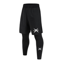 Men Training Athletic Pants Quick Dry Running Leggings Gym Workout Compression Pants