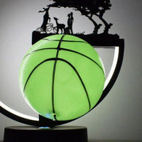 Luminescent Basketball Light Up Glowings Basketball Toddler Bouncy Balls Light Up BasketBall For Indoor Outdoor Play Games