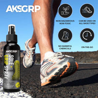 Basketball Shoe Grip Spray - Improve Sole Traction & Court Grip - Rejuvenate & Elongate Sneaker Life -for Various shoes,120ml