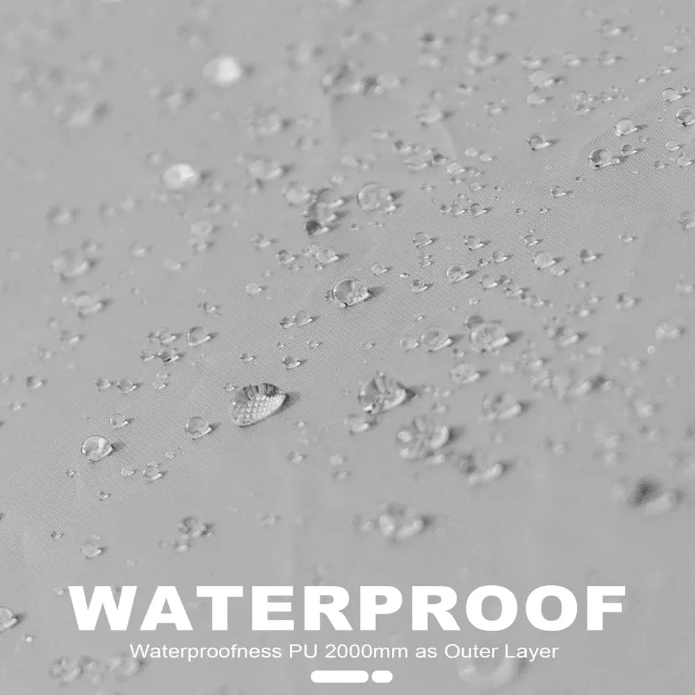 8 Person Tent for Camping, Waterproof Windproof Family Tent with Rainfly, Divided Curtain Design for Privacy Space, Portable