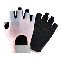 Outdoor Sports Gloves Non-Slip Fitness Protect Gloves Breathable Wrist Belt Workout Gloves for Climbing Exercises Gym Lifting