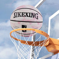 Silent Basketball Wear-Resistant Training Basketball Size 7 PU Basketball Suitable for Indoor & Outdoor Adults