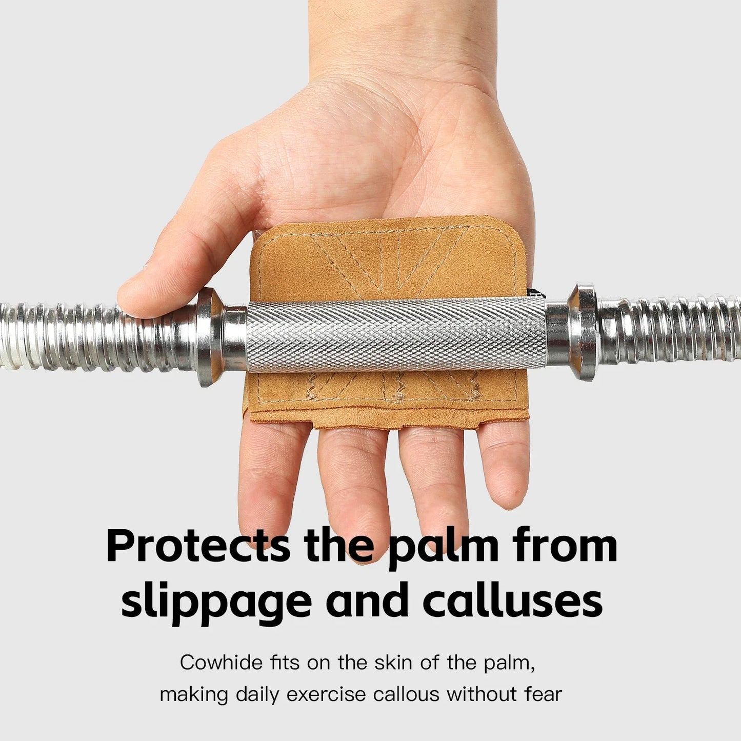 Powerlifting Gym Gloves Breathable Horizontal Bar Booster Gloves Weightlifting Leather Palm Guard Fitness Gloves for Men Women