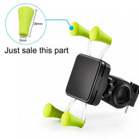 Universal Bicycle Cell Phone Holder motorcycl Accessories for bike Silicone Cap Smartphone Motorcycle clamp Mount Holder