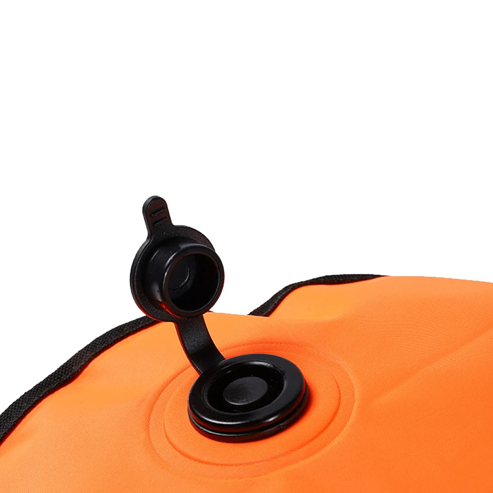 20L Inflatable Open Swimming Buoy Tow Float Dry Bag With Waist Belt For Boating Rafting Swimming Bucket Water Sport Safety Bag