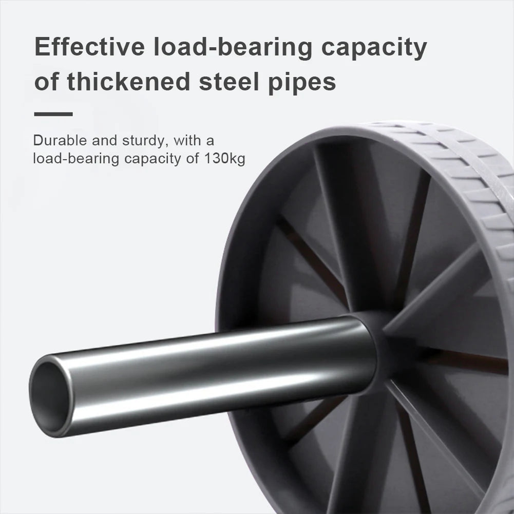 Workout AB Roller Wheel Non-slip Abdominal Wheel No Noise Exercise Wheel Abdominal Exerciser for Home Gym Strength Workouts