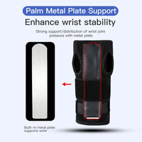 Adjustable Fitness Wristband Tennis Sports Wrist Support Bandages Hand Weights Brace Fingerless Gloves Straps Gym Wrist Wraps